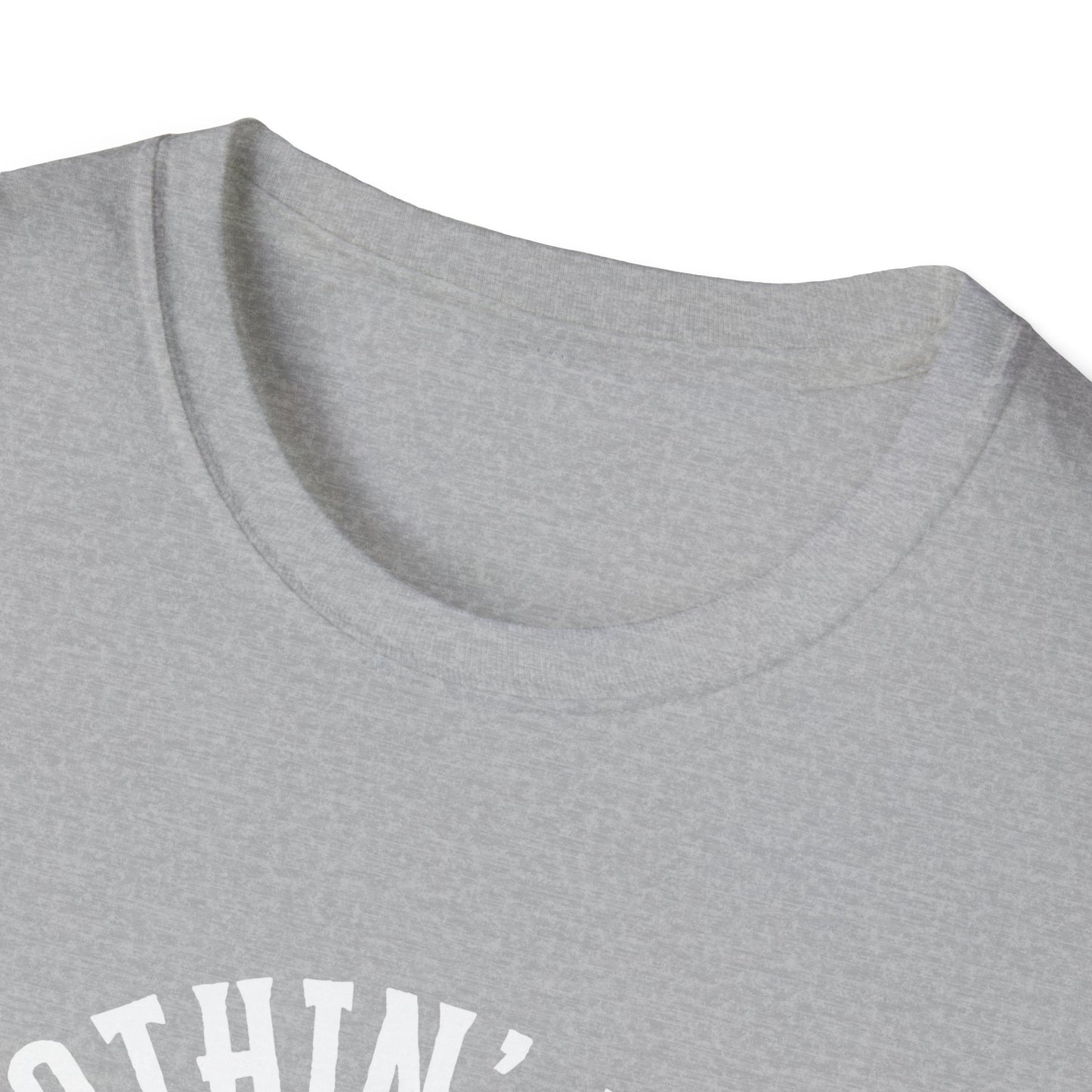 'Nothin' Like Cold Hard Kash' Image - Softstyle T-Shirt - White Font